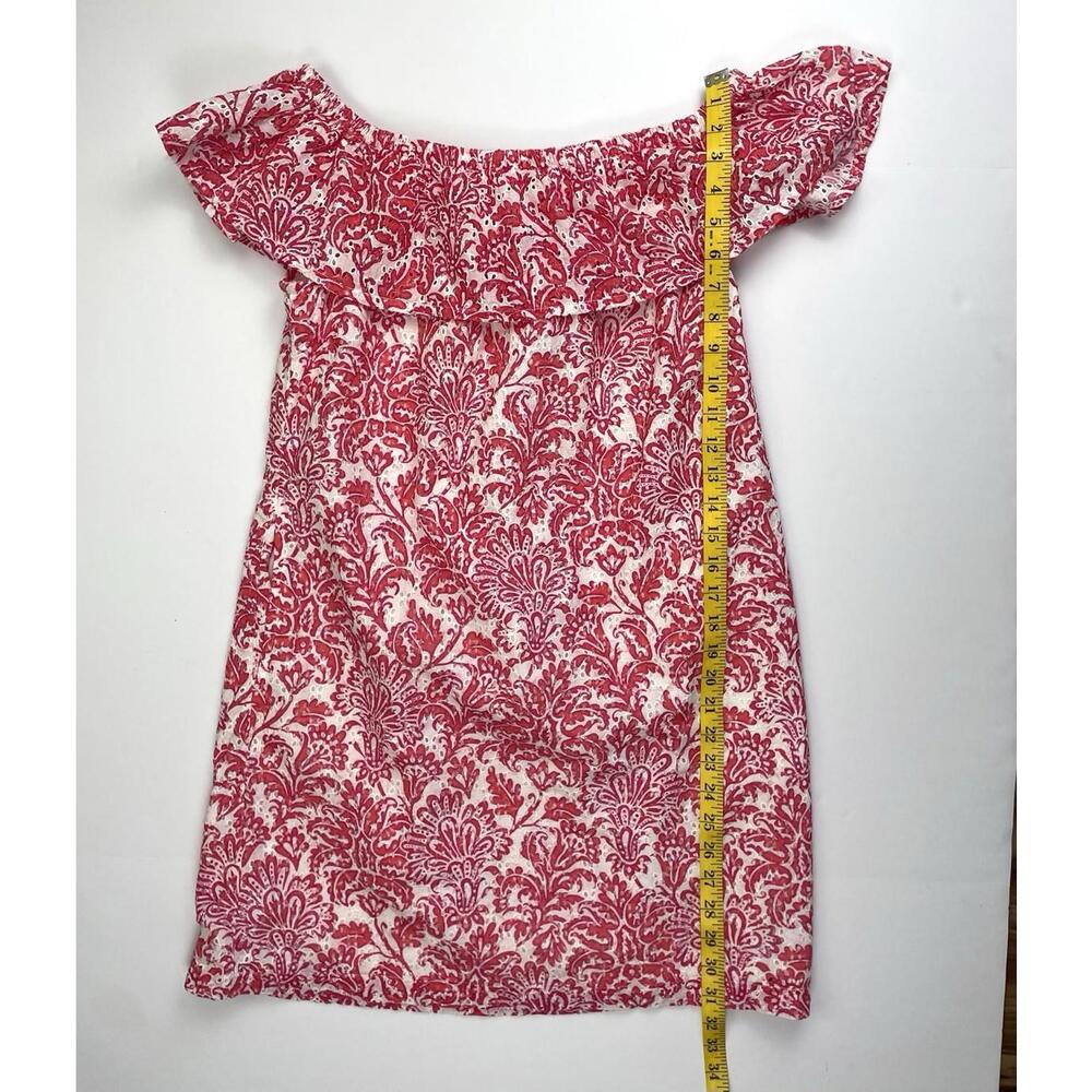 Tommy Bahama Women's Harbor Eyelet Mini Dress Fully Lined Passion Pink Size XS - Picture 7 of 10